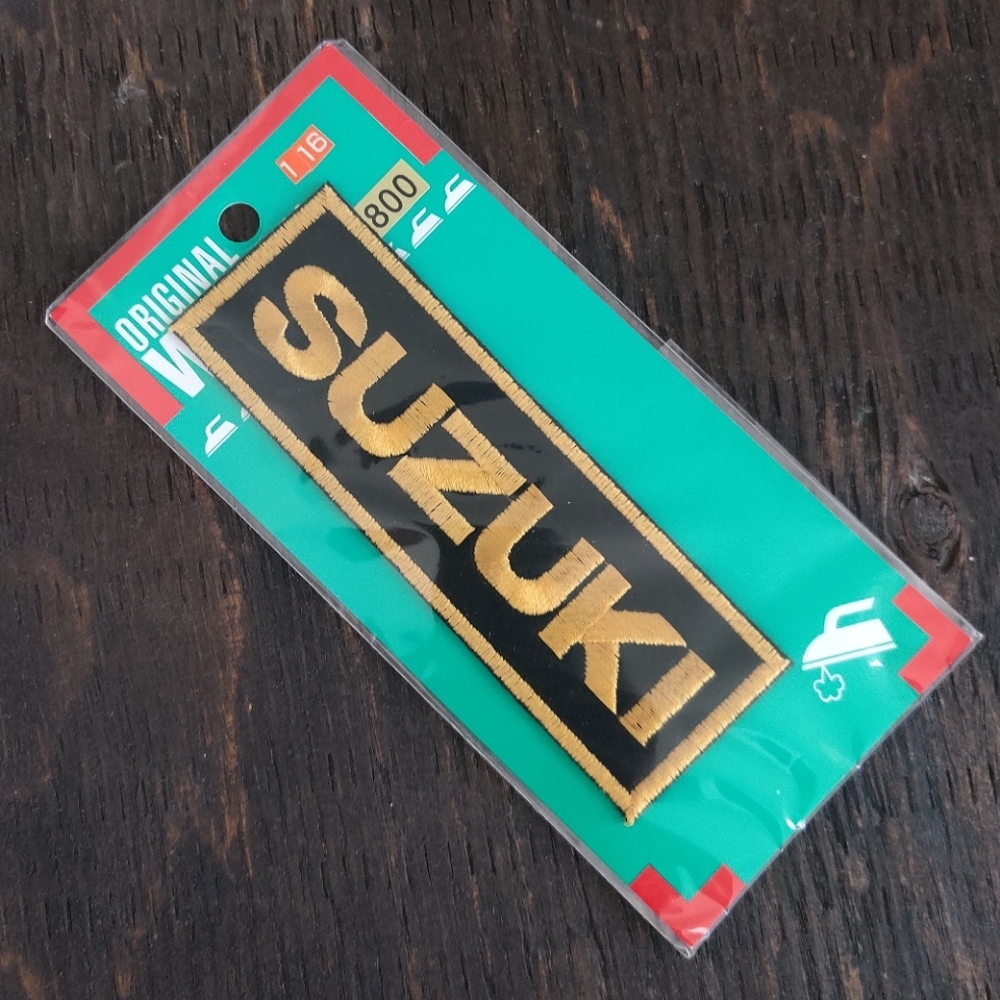 Suzuki Iron On Patch